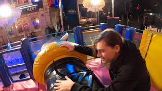 John Holdsworths Crazy Bulls  On Ride POV Loughborough Fair 2022 [upl. by Schnabel]