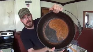 Cast Iron Dutch Oven Rejuvenation [upl. by Wertheimer]