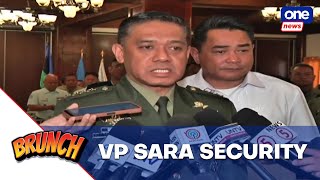 Brunch  AFP chief denies taking over VP Sara’s security detail [upl. by Azarria]