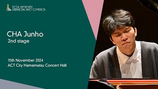 CHA Junho  Second Stage the 12th Hamamatsu International Piano Competition [upl. by Amador268]