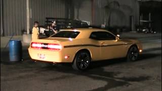 2012 Dodge Challenger Yellow Jacket Drag Racing RaceLegalcom 7272012 [upl. by Elleiand]