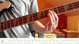 Arctic Monkeys  A certain Romance Bass Tutorial [upl. by Monie656]