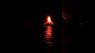 Spectacular Anak Krakatau Krakatoa Volcanic Eruption Footage 22122018 [upl. by Nan286]