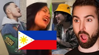 Vocal Coach Reacts To Killer FILIPINO Singers TikTok Compilation [upl. by Barnie]