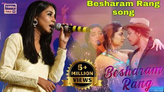 Besharam Rang song  Shilpa Rao  stage show  Pathan muvie Song [upl. by Matt787]