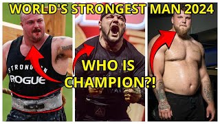 The Worlds Strongest Man 2024 Champion Is Crowned [upl. by Estus]