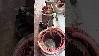 5kva alternator new winding stator and rotor siddiqengineering viralvideo [upl. by Dralliw635]