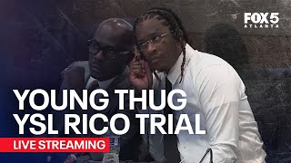 WATCH LIVE Young ThugYSL trial continues in Fulton County  FOX 5 News [upl. by Addiego]