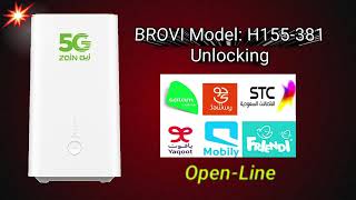 HOW TO UNLOCK BROVI ZAIN 5G CPE 5 H155381 [upl. by Eirrej]