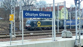 X4E671 z naczepami z Michelina w Olsztynie [upl. by Nednil945]