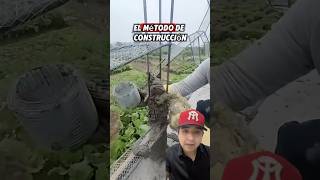 Antiguo método de construcción usando solamente las manos construccion remodelación datoscuriosos [upl. by Airetas]