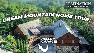 Inside the Ultimate Mountain Mansion  A Car Enthusiasts Dream Home  Full House Tour [upl. by Cade]