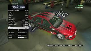 Declasse Impaler ZX customization GTA online Chevy 95 Impala SS irl [upl. by Kciredohr]