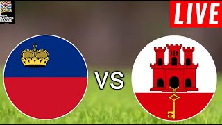 Liechtenstein vs Gibraltar l Uefa Nations League Qualification 202425 [upl. by Nnayhs]