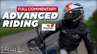 Mastering Advanced Motorcycle Riding Techniques A RAPID Rider Training Instructors POV Commentary [upl. by Drexler]