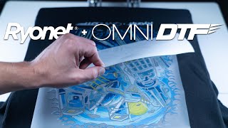 OmniDTF Printers  Direct Film Transfer Printers From Ryonet  Omniprint DTF [upl. by Elbam]