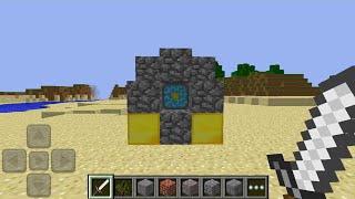 Playing The FIRST Version of Minecraft Pocket Edition [upl. by Stav]