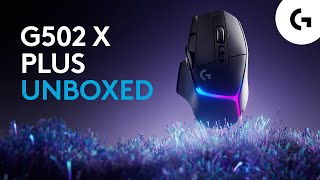 G502 X Plus Unboxing  Logitech G [upl. by Aikmat]