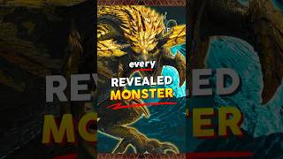 EVERY Monster Revealed in Monster Hunter Wilds 🔍 MonsterHunter Gaming [upl. by Evars]