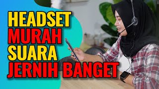 Headset Murah Suaranya Jernih Banget Logitech H111 [upl. by Croteau]