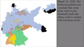 Outdated The Territorial Changes of Germany After World War I [upl. by Krueger327]