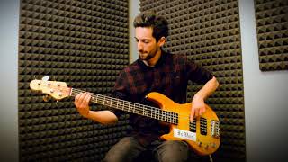 Andrea Cioffi  Protest The Hero  Cest la vie  Bass Cover [upl. by Elleneg]