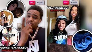 Almighty Jay Reacts To YBN Nahmir Getting Celina Powell Pregnant After She FCKS Rappers amp Hoopers [upl. by Ewan]