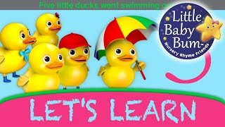 Lets Learn  Nursery Rhymes for Kids  Songs for Kids  Learn with Little Baby Bum [upl. by Yttel]