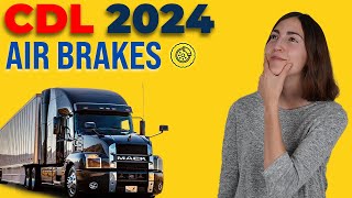 CDL Air Brakes Test 2024 60 Questions with Explained Answers [upl. by Nadeau]