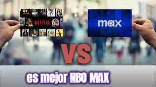 NO PAGUES NETFLIX NO VALE LA PENA es mejor HBO MAX [upl. by Nylarat]