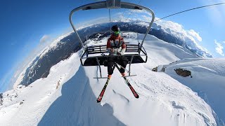 SKIING Every Lift at WHISTLER BLACKCOMB in a DAY [upl. by Niles]