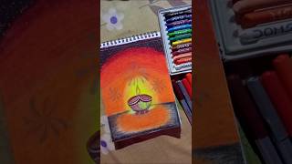 Diwali Drawing  Happy Diwali 🪔🎇 drawing diwali shorts youtubeshorts shortvideo [upl. by Aiset]