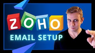 Zoho Email Setup Tutorial  Free Custom Business Domain Email Address [upl. by Annaiviv627]