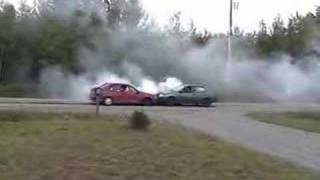 burnout tercel au fond méo tchin lé tabarnak [upl. by Burris351]