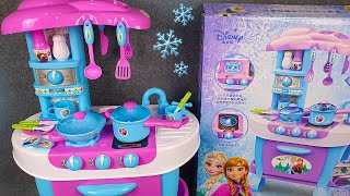 36 Minutes Satisfying with Unboxing Disney Frozen Elsa Kitchen Play Set ASMR  Review Toys [upl. by Holey]