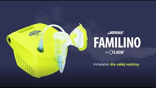 Inhalator Novama Familino by Flaem z nebulizatorem RF8 evo [upl. by Trow]