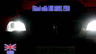 BMW LUX H8 retrofit led headlights for BMW X5  E70 [upl. by Xuaegram]