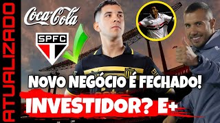 SAIU AGORA NEGÓCIO FECHADO NO SÃO PAULO LÉO FERNANDEZ A VOLTA DA COCA COLA NO SPFC INVESTIDOR E [upl. by Amerak]