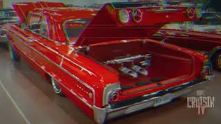 Chevy line up Original Lowrider show El Paso Tx Impalas car club Lowriders cruisintv [upl. by Hadik]