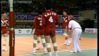 JIMMY GEORGE  KERALA  INDIA  VOLLEYBALL ACTION  SEOUL ASIAN GAMES 1986 [upl. by Akiret]