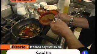 Receta de Bacalao en salsa de trigueros ED [upl. by Fisk]