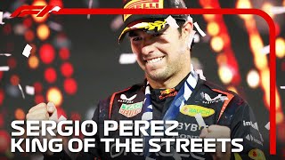 King Of The Streets  Sergio Perez  The Best Of Checo On Street Circuits [upl. by Neltiak]