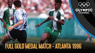 Nigeria vs Argentina  Full Mens Football Final  Atlanta 1996 Replays [upl. by Georgia]