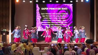 PERMATA Seni Tari  Zapin Pematah Hati  Puspanita 2019 [upl. by Naired383]