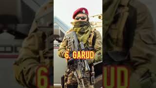 10 most dangerous force in india army crpf nsg commando marcos spg garud [upl. by Nedarb690]