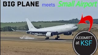 Kassel Airport RARE A330200MRTT Touch amp Go Training [upl. by Trev481]