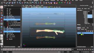 FK IK switching in Maya using Set Driven Key [upl. by Odareg]