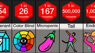 Probability Comparison Human DNA [upl. by Htes]