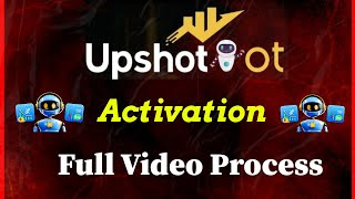 Upshot Bot registration and Subscription Full Process Video Hindi [upl. by Rockey]