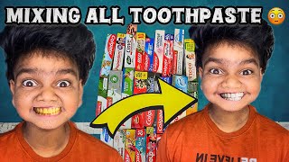 Mixing All Toothpaste  Shocking Result 😳  Arun Karthick [upl. by Baylor]